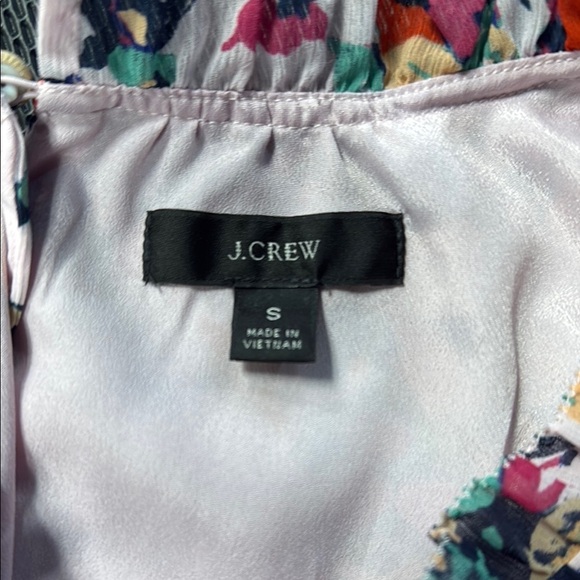 J.Crew Floral Multicolor Women's Top Size Small - Picture 2 of 7